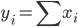 chart?cht=tx&chl=y_i%20=%20%5Csum%20%7Bx_i%7D